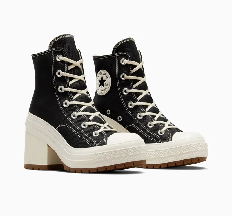 Converse Chuck 70 De Luxe Heel (W) Black / Egret / Egret (A05347C)