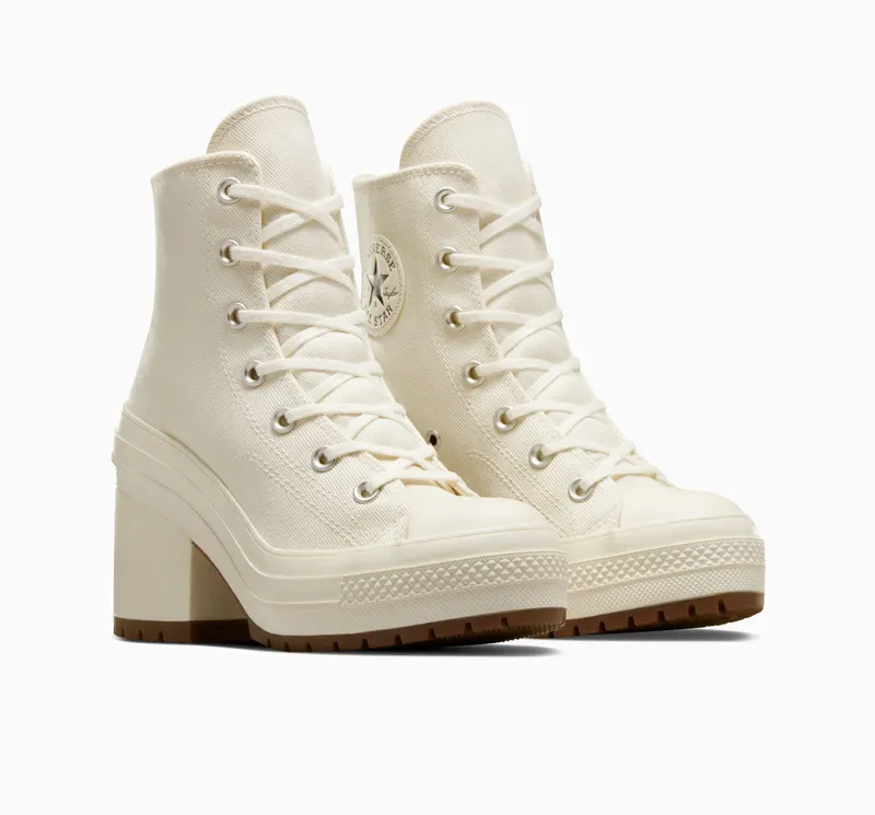 Converse Chuck 70 De Luxe Heel (W) Egret / Egret / Black (A05348C)