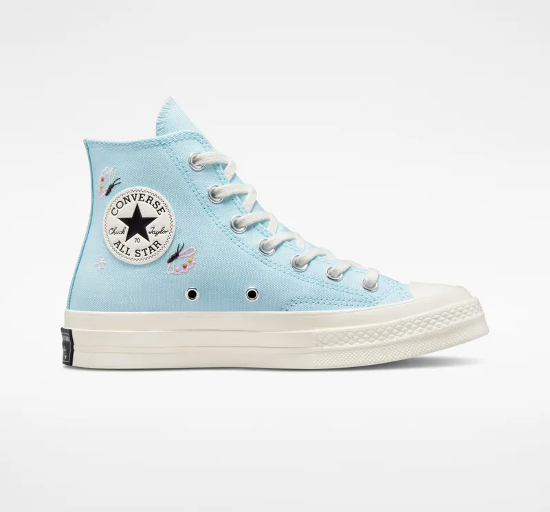 Converse Chuck 70 Butterfly Wings Chambray Blue/egret/zwart