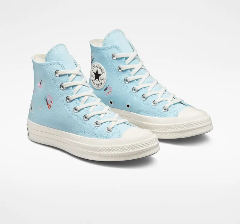 Converse Chuck 70 Butterfly Wings Chambray Blue/egret/zwart