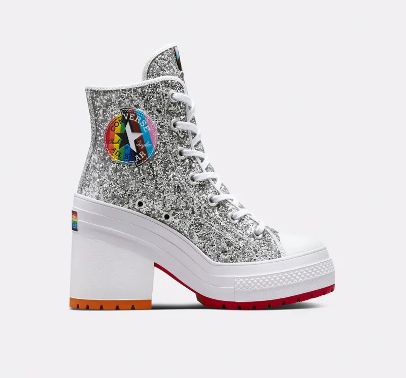 Converse Chuck 70 De Luxe Heel Pride Silver/red/court Purple (A06028C)