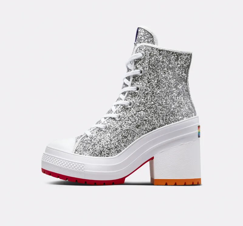 Converse Chuck 70 De Luxe Heel Pride Silver/red/court Purple (A06028C)