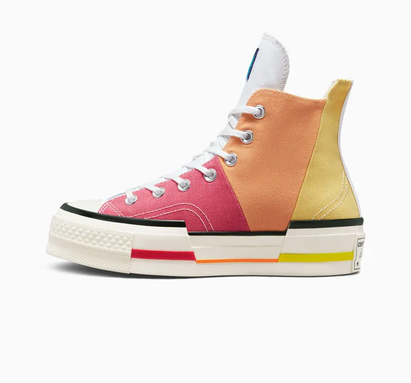 Converse Chuck 70 Plus Pride Pink/fuel Orange/butter Yellow (A06029C)