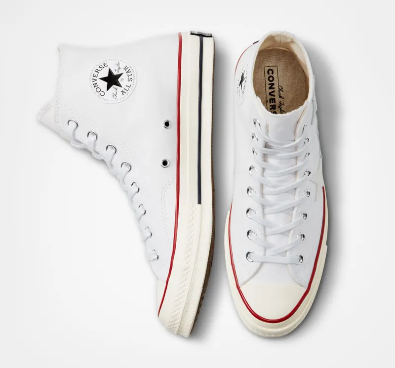 Converse Chuck 70 Star Patchwork Witte Suède Multistars