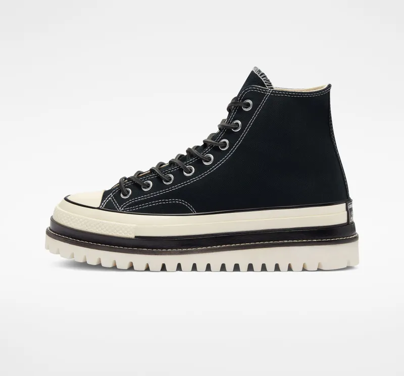 Converse Chuck 70 LTD Lugged Platform Zwart Trek Evo