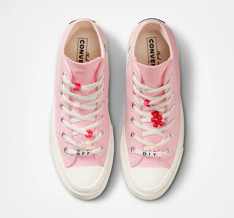 Converse Chuck 70 DIY Beads Sunrise Pink/egret/black (A06095C)