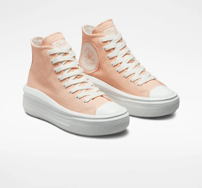Converse Chuck Taylor All Star Move Platform Oversized Patch Cheeky Coral/cheeky Coral (A06103C)