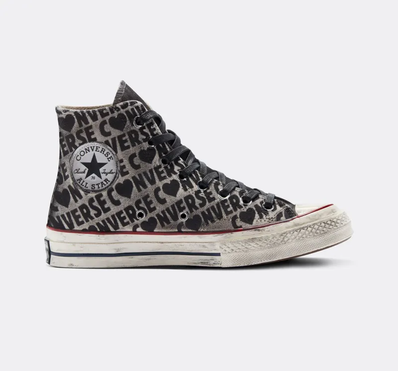 Converse Chuck Taylor All Star Heart Converse Dirt Grey Wordmarks