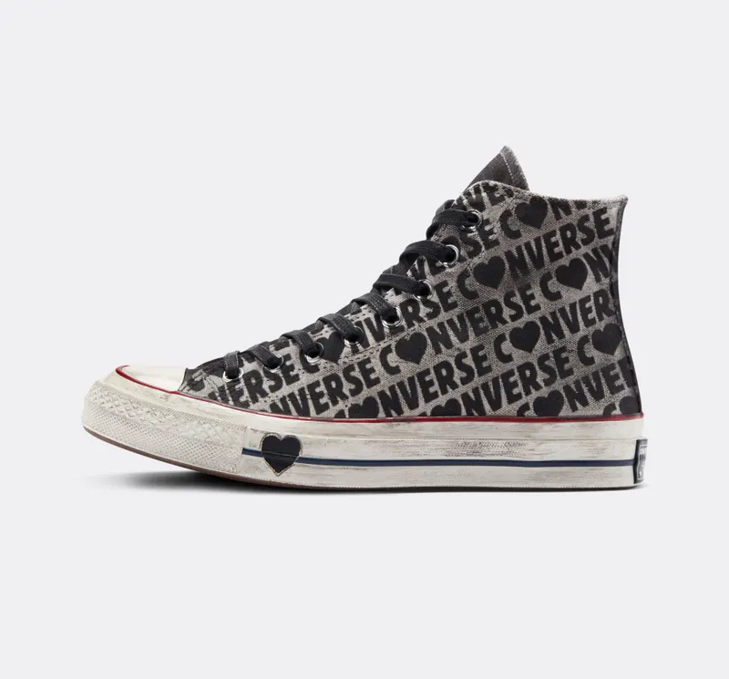 Converse Chuck Taylor All Star Heart Converse Dirt Grey Wordmarks