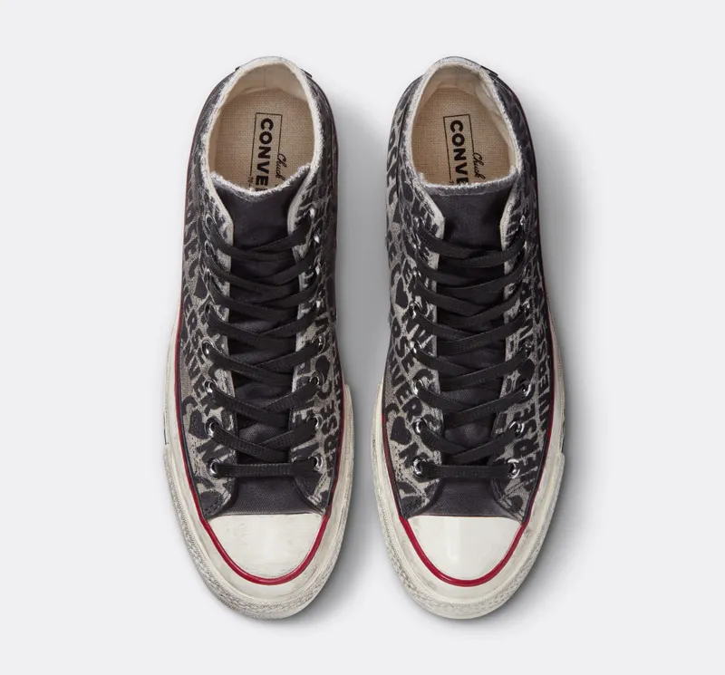 Converse Chuck Taylor All Star Heart Converse Dirt Grey Wordmarks