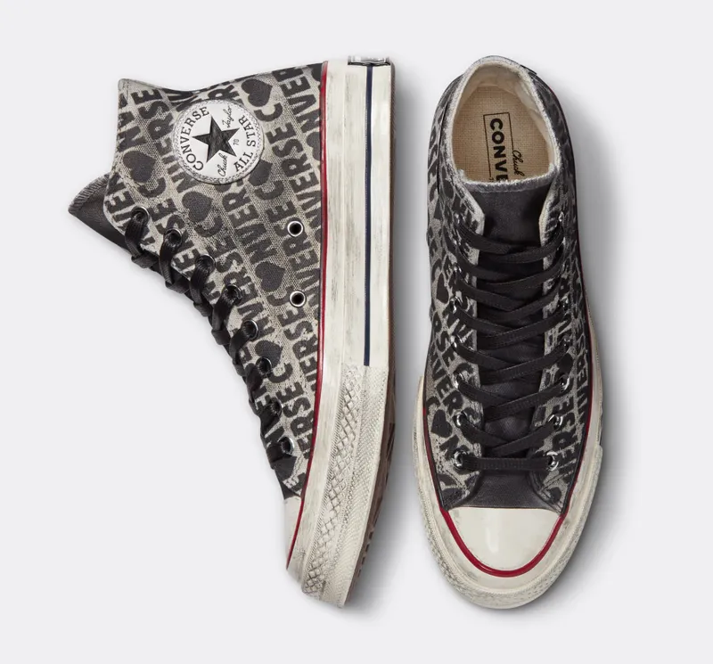 Converse Chuck Taylor All Star Heart Converse Dirt Grey Wordmarks
