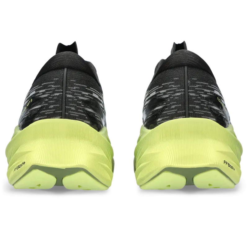 Asics Novablast 3 Black/Dried Leaf Green (1011B458.005)