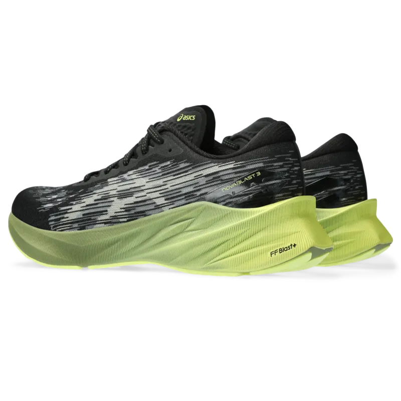 Asics Novablast 3 Black/Dried Leaf Green (1011B458.005)