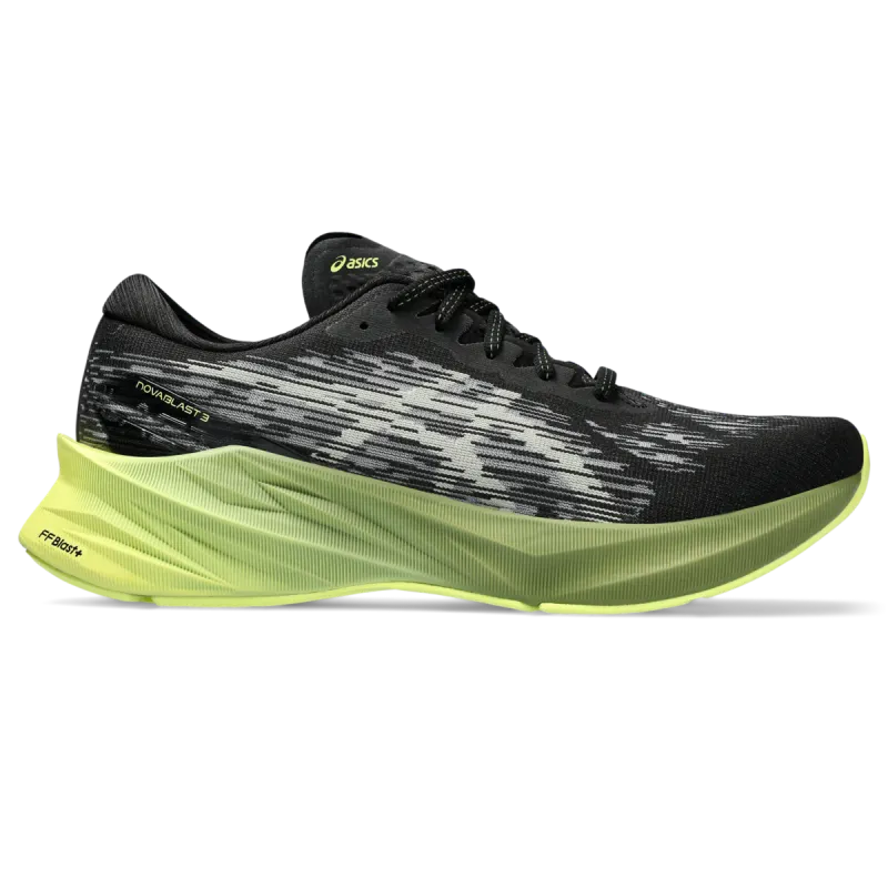 Asics Novablast 3 Black/Dried Leaf Green (1011B458.005)
