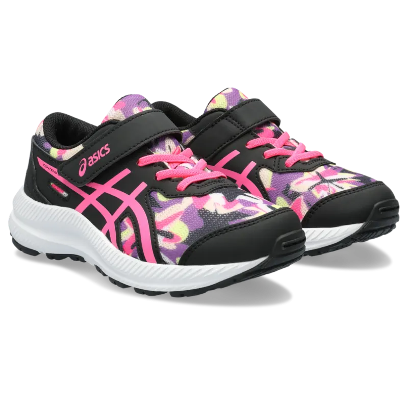 Asics Contend 8 Ps Print Black/Hot Pink (1014A293.006)