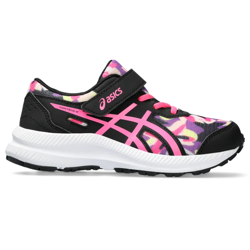 Asics Contend 8 Ps Print Black/Hot Pink (1014A293.006)