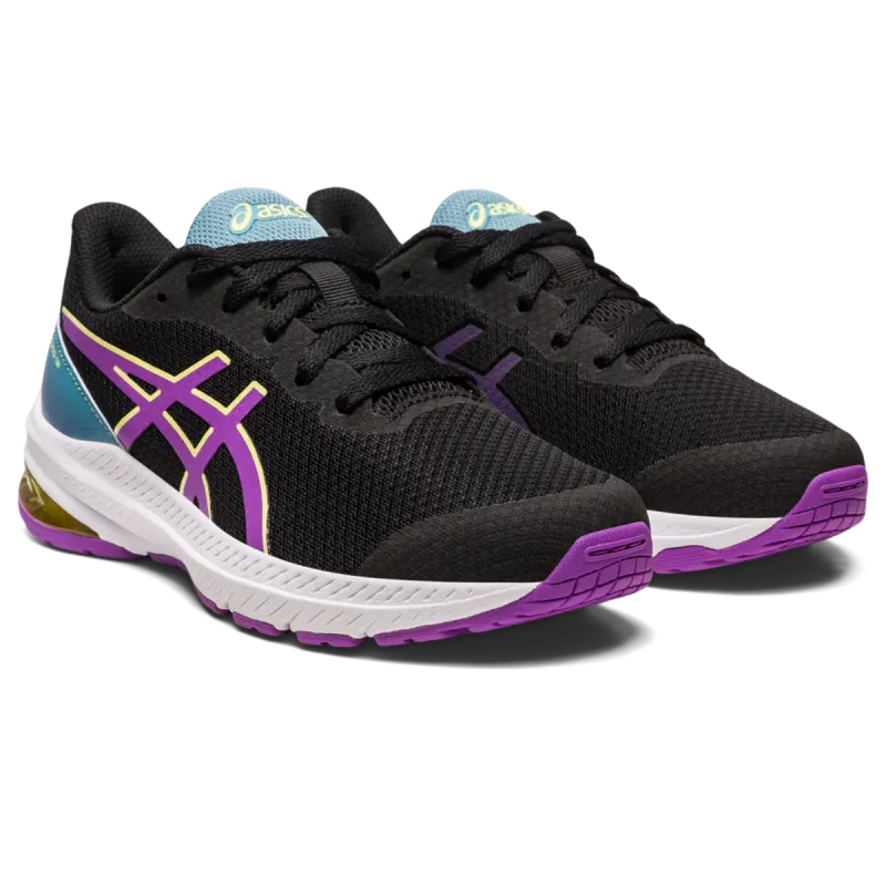 Asics Gt-1000 12 Gs Black/Cyber Grape (1014A296.002)