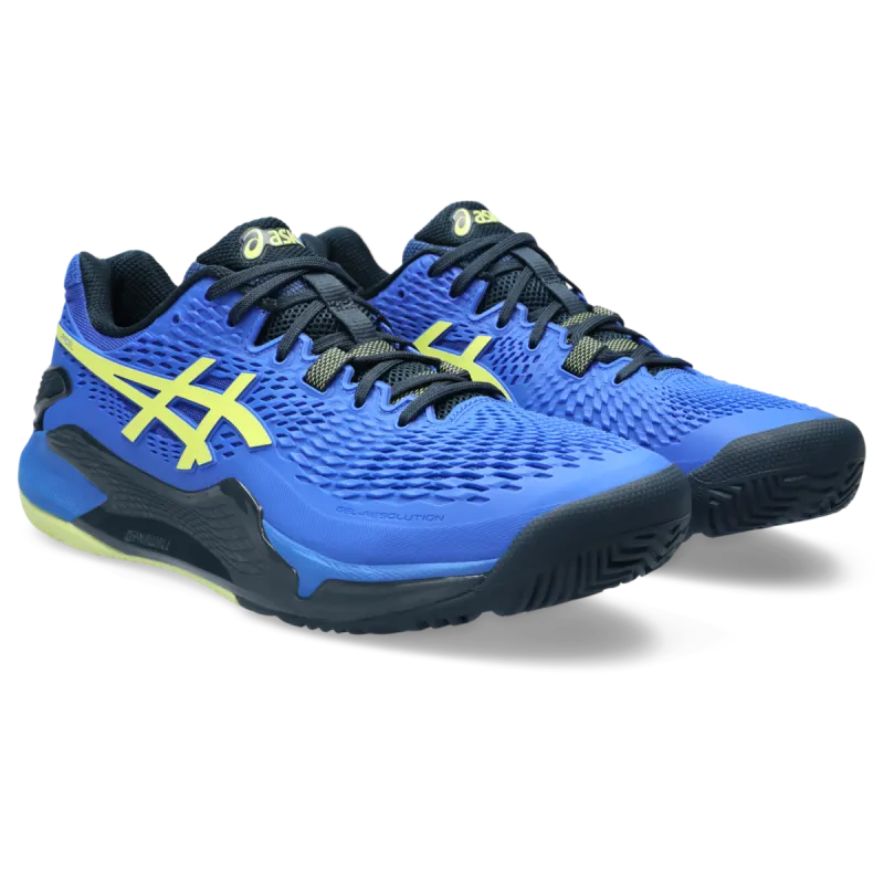 Asics Gel-resolution 9 Padel Illusion Blue/Glow Yellow (1041A334.401)