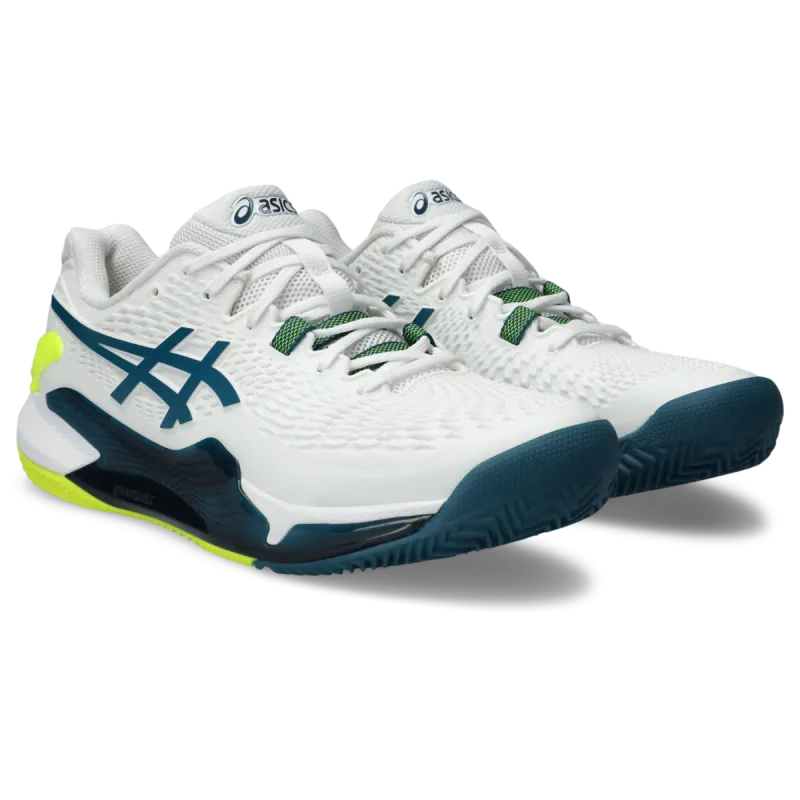 Asics Gel-resolution 9 Clay White/Restful Teal (1041A375.101)