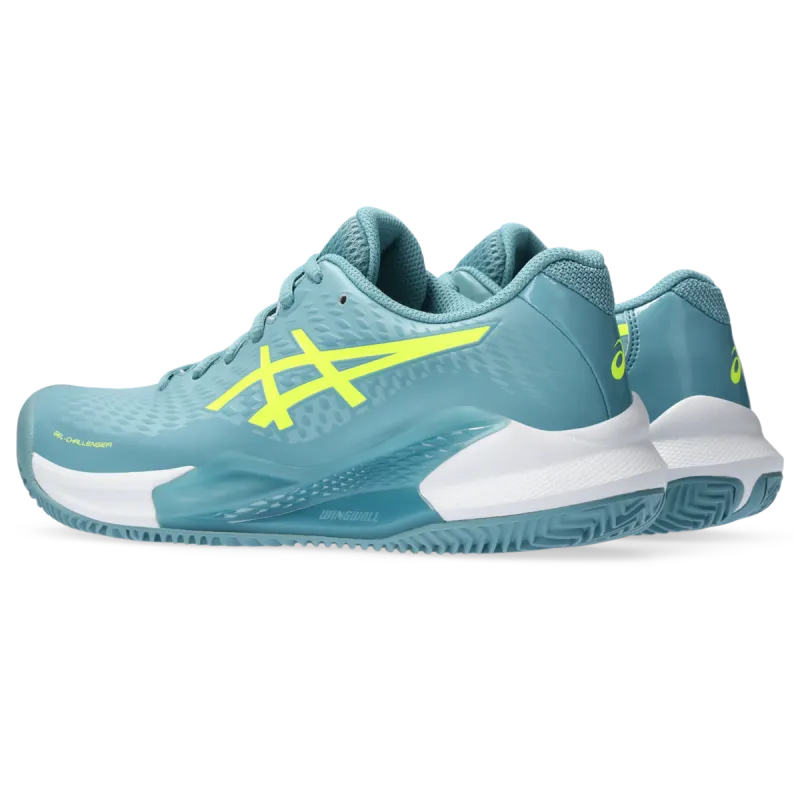 Asics Gel-challenger 14 Clay Gris Blue/Safety Yellow (1042A254.400)