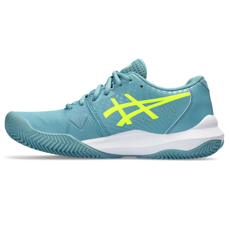 Asics Gel-challenger 14 Clay Gris Blue/Safety Yellow (1042A254.400)