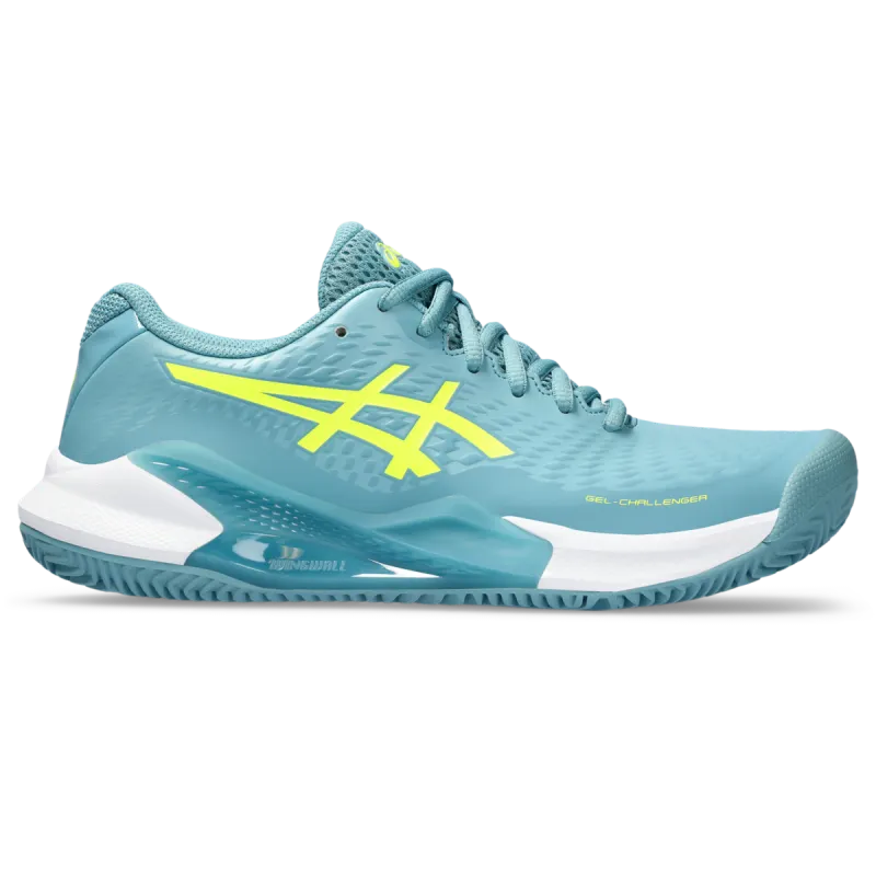 Asics Gel-challenger 14 Clay Gris Blue/Safety Yellow (1042A254.400)
