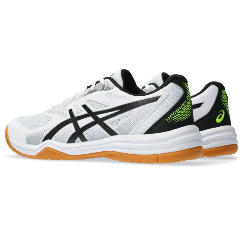 Asics Upcourt 5 White/Safety Yellow (1071A086.103)