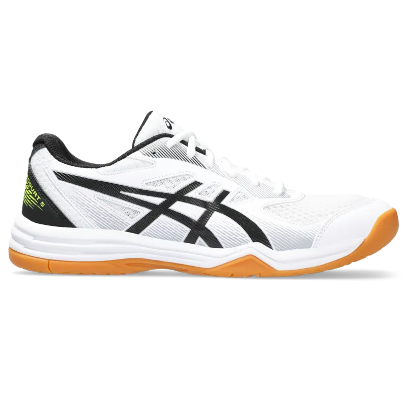 Asics Upcourt 5 White/Safety Yellow (1071A086.103)