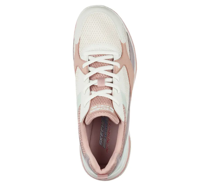 Skechers BOBS Sport Arc Waves – Glide & Fly – Roze / Multi (117169-PKMT)