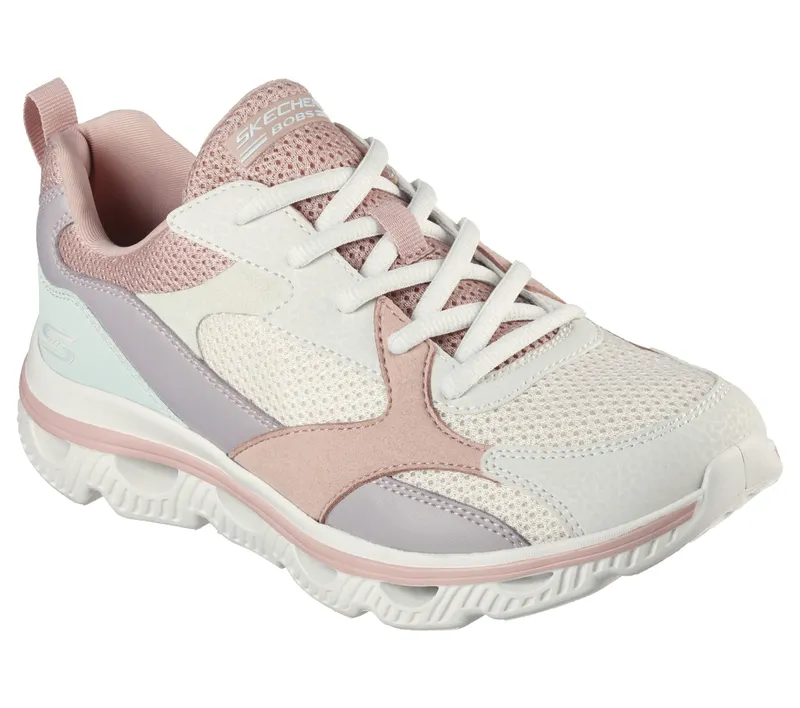 Skechers BOBS Sport Arc Waves – Glide & Fly – Roze / Multi (117169-PKMT)