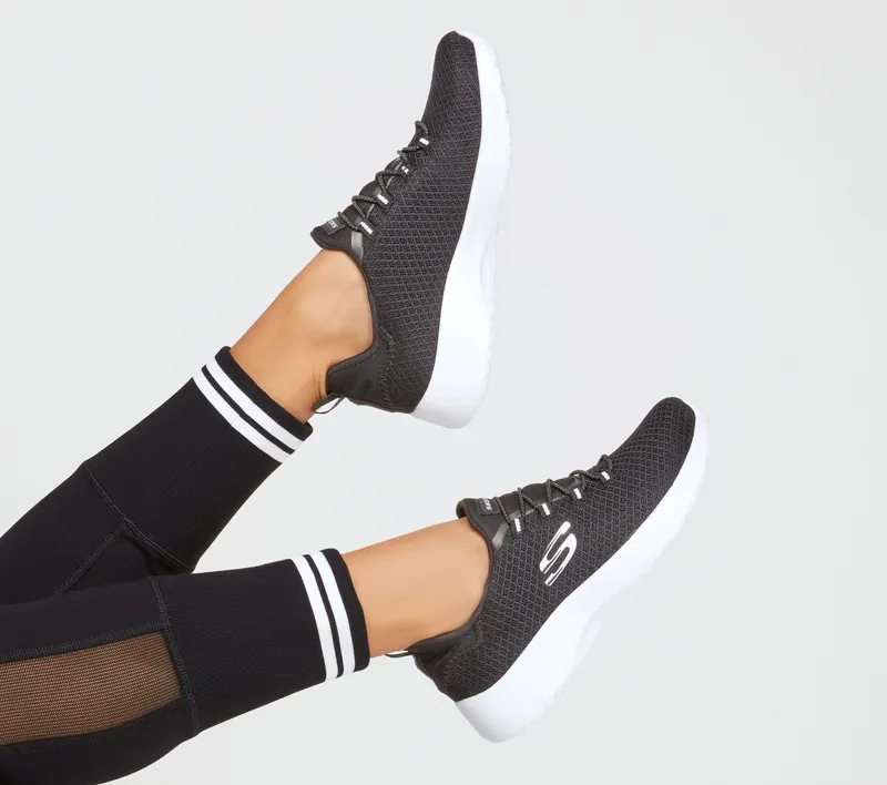 Skechers Dynamight – Zwart / Wit (12119-BKW)
