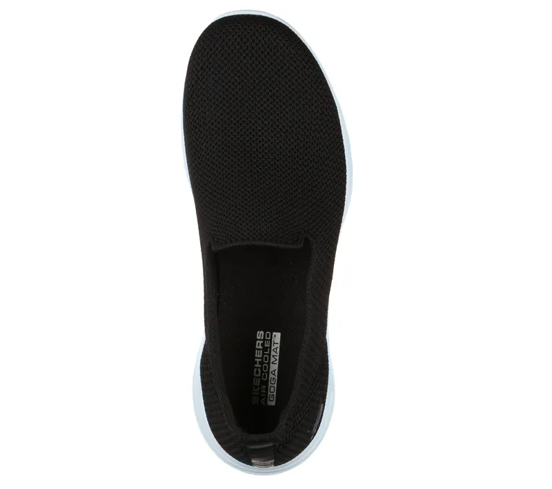 Skechers GO WALK Joy – Sensational Day – Zwart / Wit (124187-BKW)