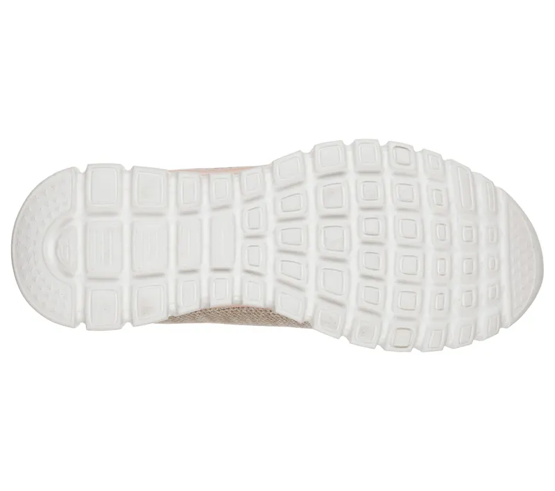 Skechers Graceful – Twisted Fortune – Natuurlijk / Koraal (12614-NTCL)