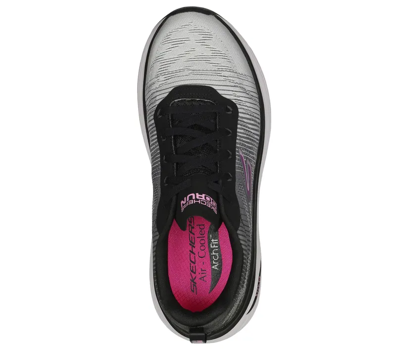 Skechers Max Cushioning Arch Fit – Delphi – Zwart / Roze (128312-BKPK)