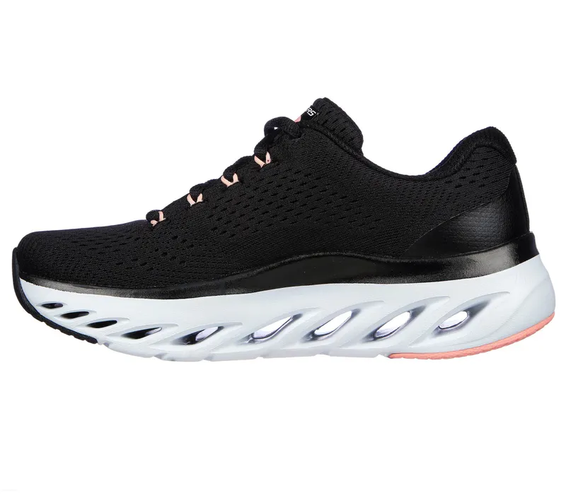 Skechers Skechers Arch Fit Glide-Step – Top Glory – Zwart / Roze (149873-BKPK)