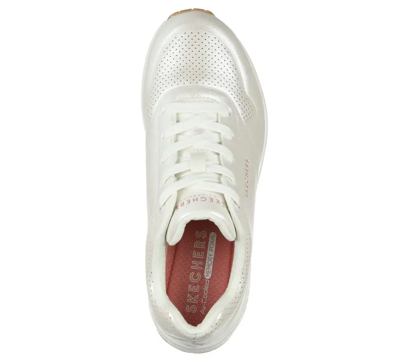 Skechers Uno – Pearl Queen – Wit (155174-WHT)