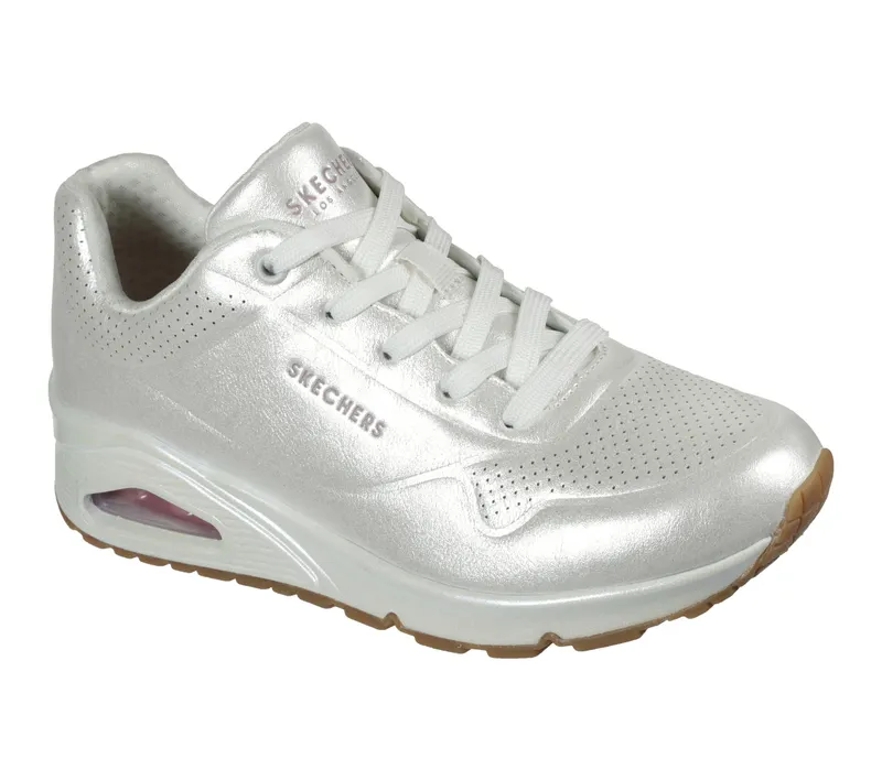 Skechers Uno – Pearl Queen – Wit (155174-WHT)