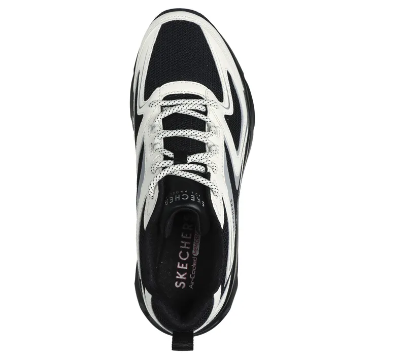 Skechers Tres-Air Uno – Street Fl-Air – Zwart / Wit (177424-BKW)