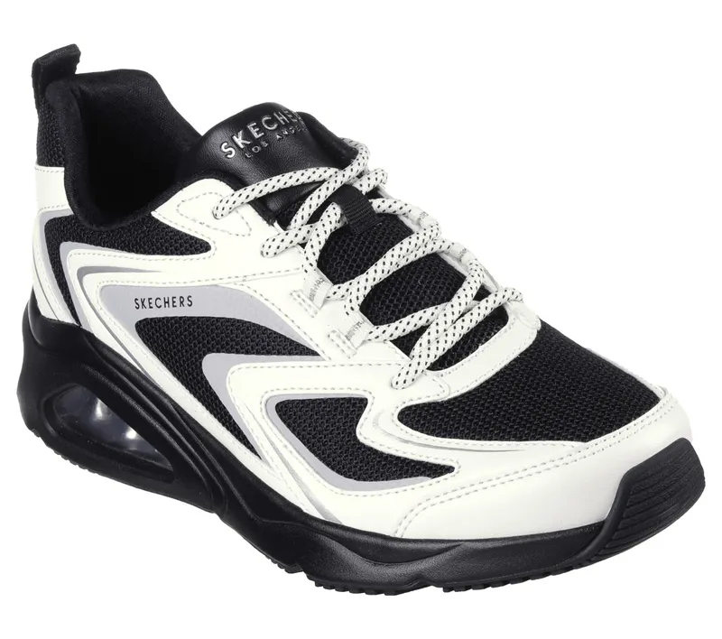 Skechers Tres-Air Uno – Street Fl-Air – Zwart / Wit (177424-BKW)