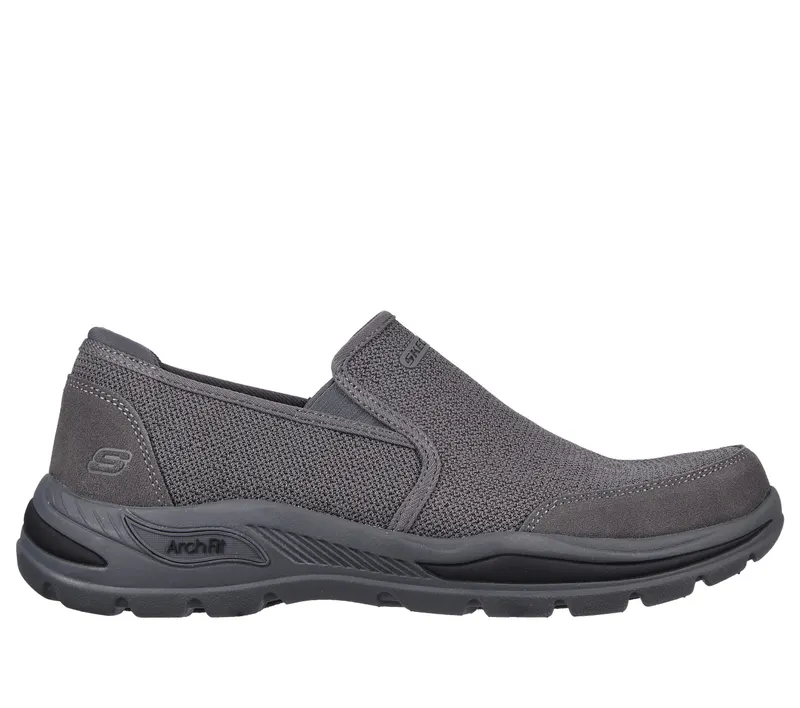 Skechers Relaxed Fit: Arch Fit Motley – Ratel – Houtskool (204509-CHAR)