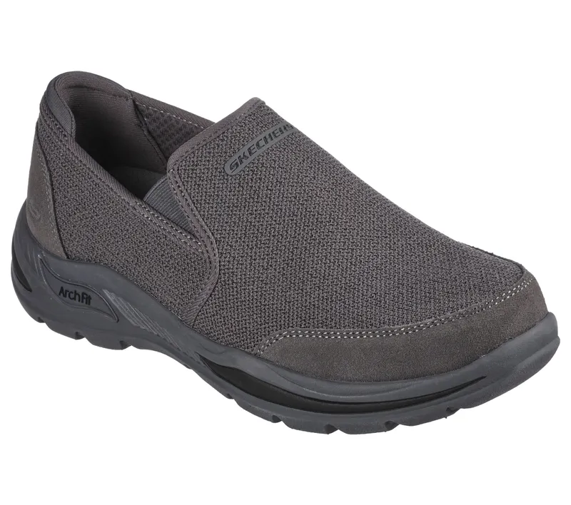 Skechers Relaxed Fit: Arch Fit Motley – Ratel – Houtskool (204509-CHAR)
