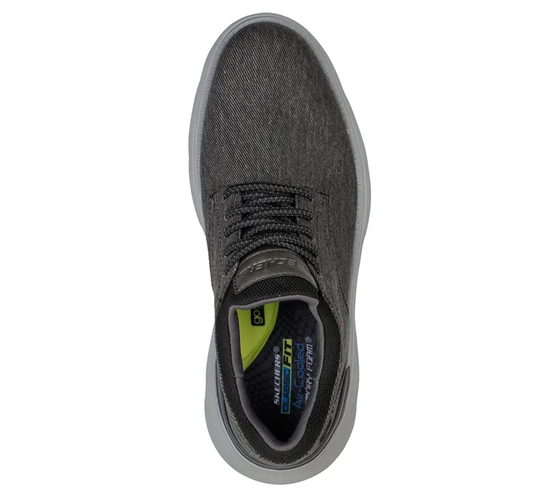 Skechers Garza – Romano – Zwart (204573-BLK)