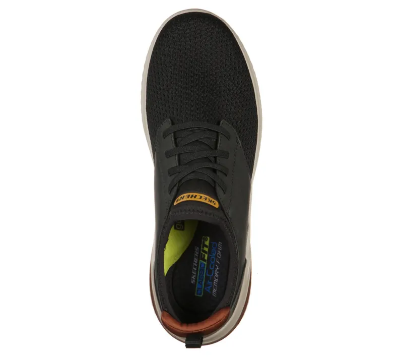 Skechers Delson 3.0 – Mooney – Zwart (210239-BLK)