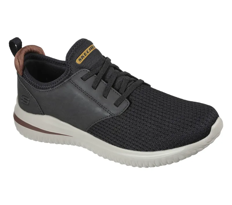 Skechers Delson 3.0 – Mooney – Zwart (210239-BLK)