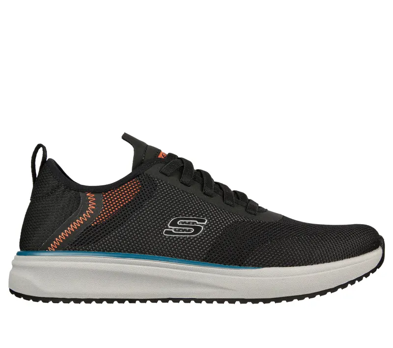 Skechers Relaxed Fit: Crowder – Destino – Zwart (210409-BLK)