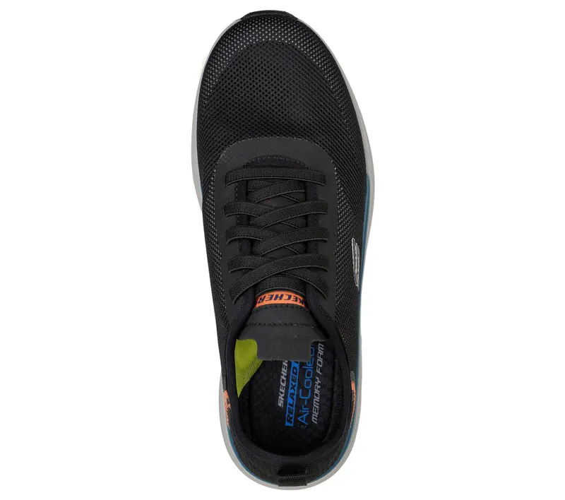 Skechers Relaxed Fit: Crowder – Destino – Zwart (210409-BLK)
