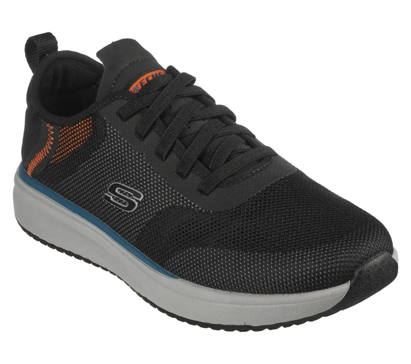 Skechers Relaxed Fit: Crowder – Destino – Zwart (210409-BLK)