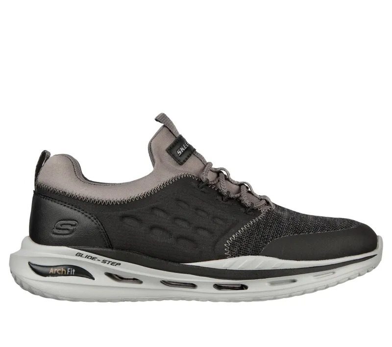 Skechers Relaxed Fit: Arch Fit Orvan – Verdigo – Zwart (210433-BLK)