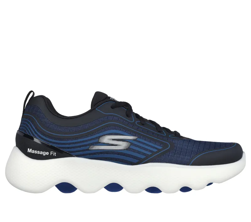 Skechers GO WALK Massage Fit – Hydro Massage – Marine / Zwart (216412-NVBK)