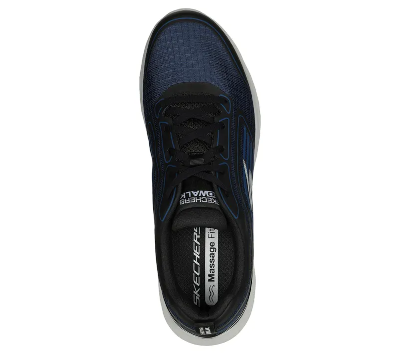 Skechers GO WALK Massage Fit – Hydro Massage – Marine / Zwart (216412-NVBK)